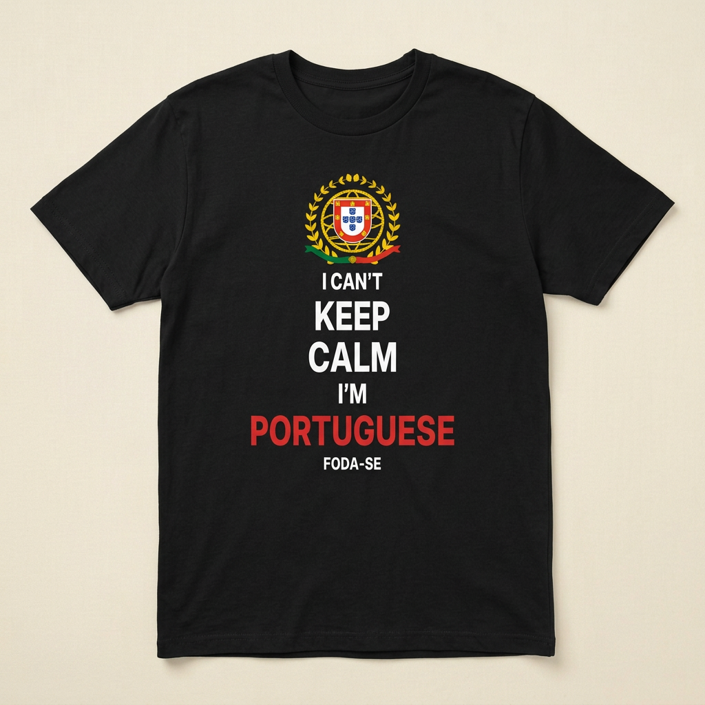 Keep Calm I'm Portuguese Tee