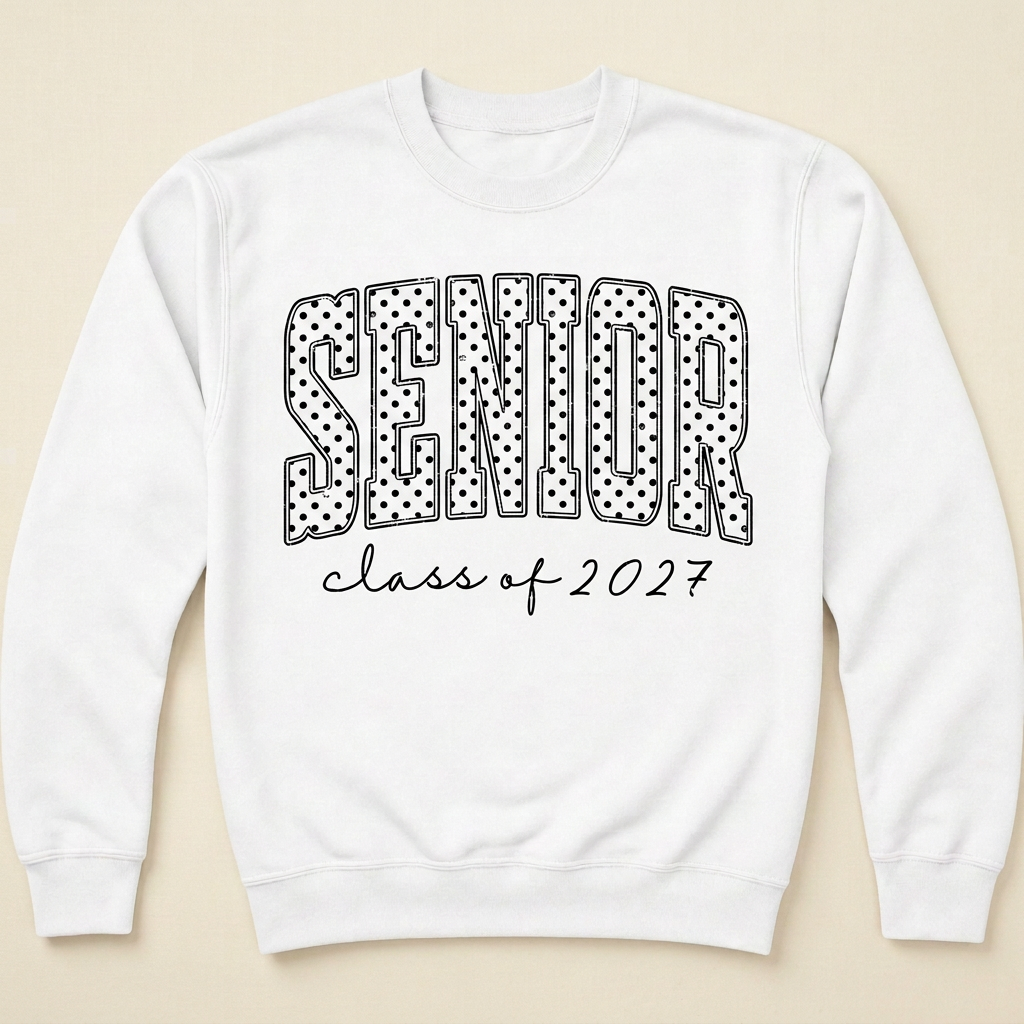 Senior 2027 – Polka Dot Varsity